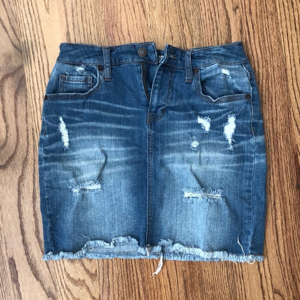 TARGET jean skirt